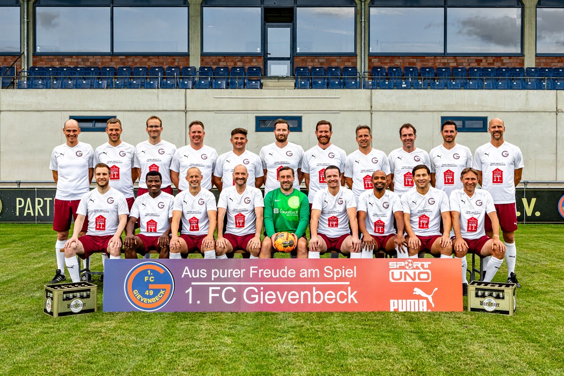 Mannschaftsfoto 1. FC Gievenbeck