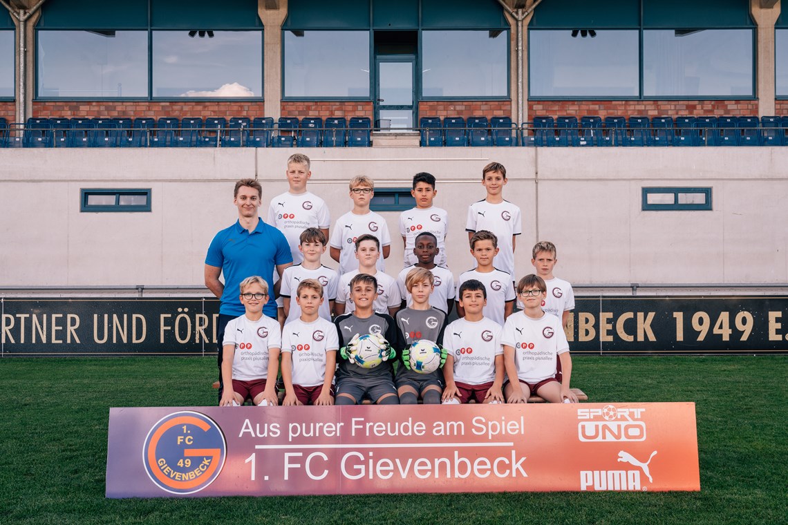 Mannschaftsfoto 1. FC Gievenbeck 4