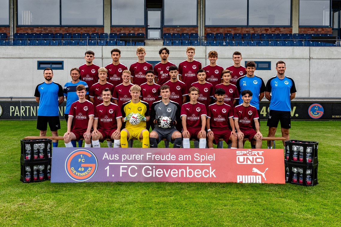 Mannschaftsfoto 1. FC Gievenbeck 2