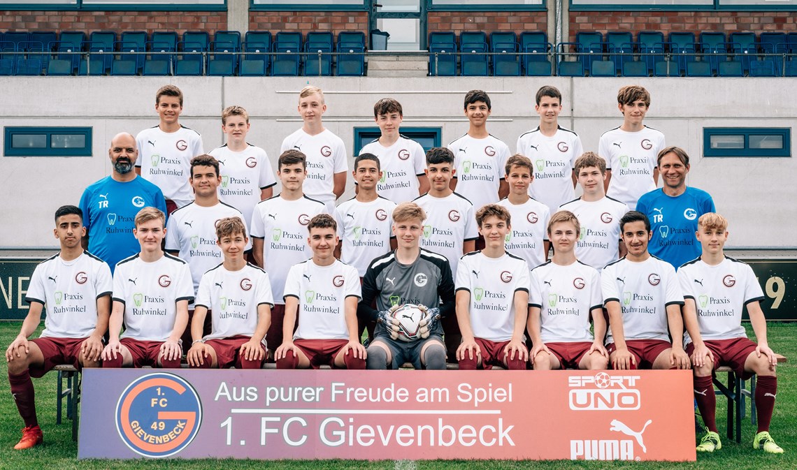 Mannschaftsfoto 1. FC Gievenbeck 4