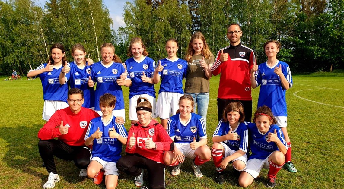 C-Juniorinnen gewinnen gegen PSV Rostock II