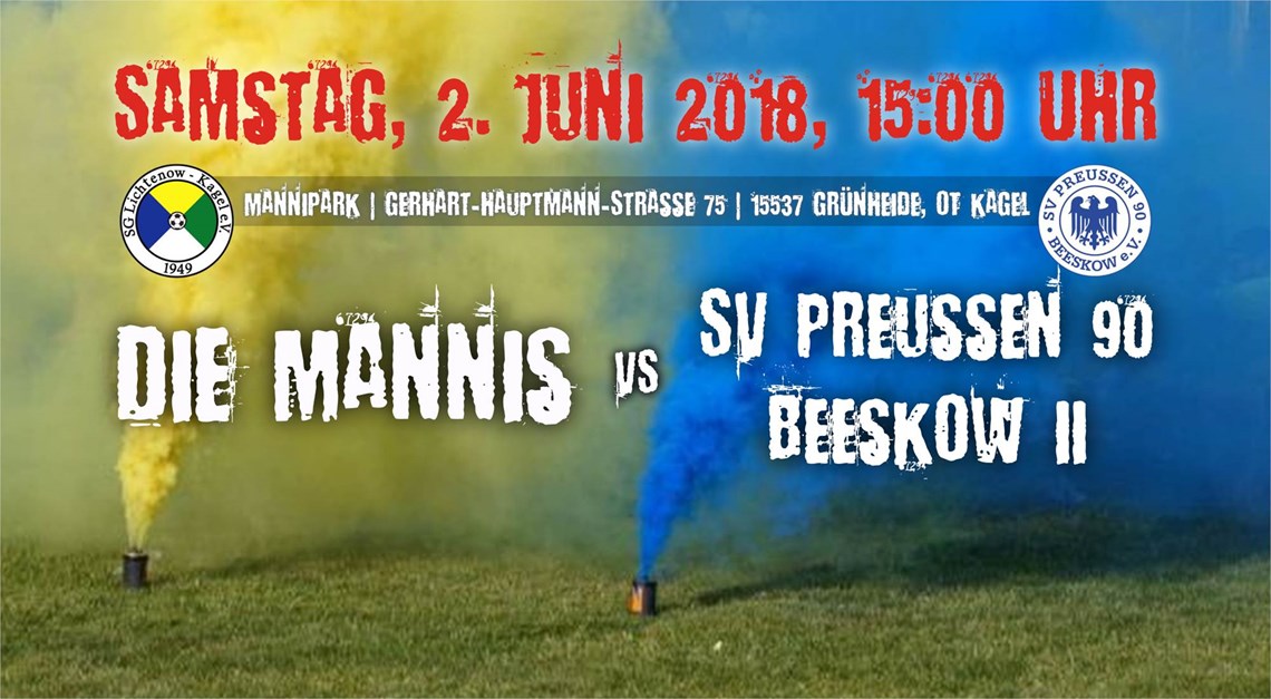 Heimspiel gegen SV Preussen 90 Beeskow 2