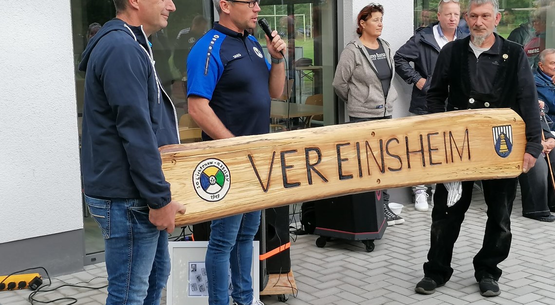 Neues Vereinsheim eingeweiht 
