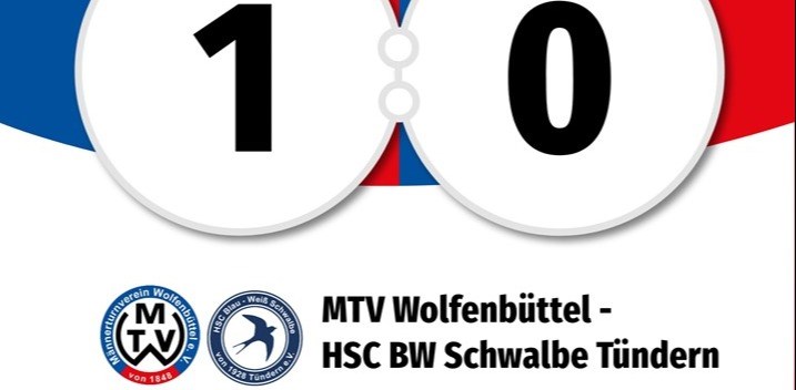 1:0 über HSC Blau-Weiß Schwalbe Tündern
