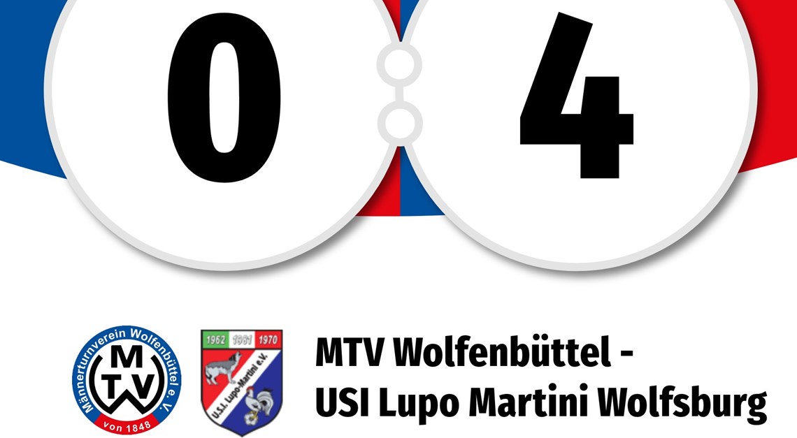 MTV verliert deutlich gegen Lupo Martini Wolfsburg