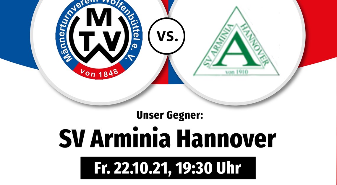 Heimspiel gegen Arminia Hannover am Freitagabend
