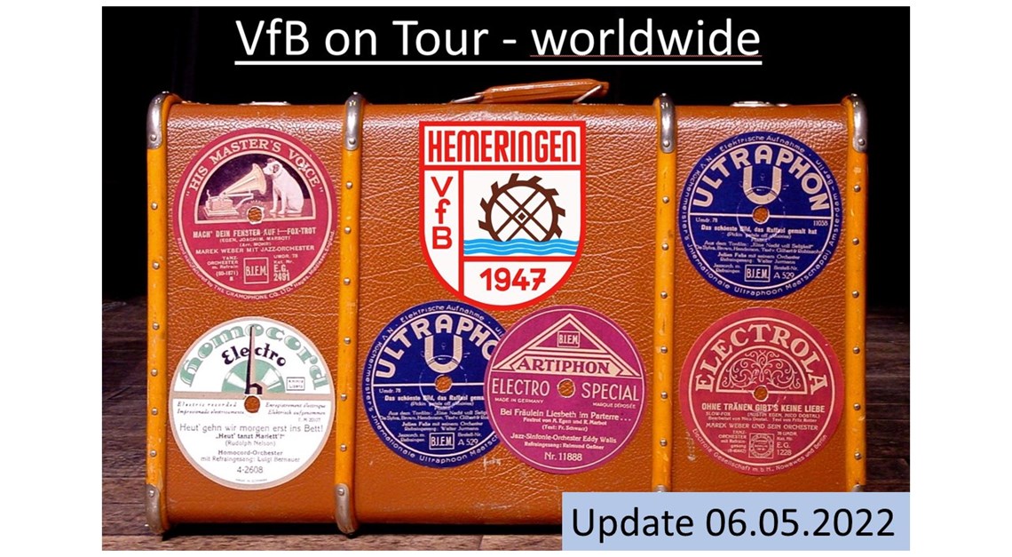 VFB on Tour worldwide