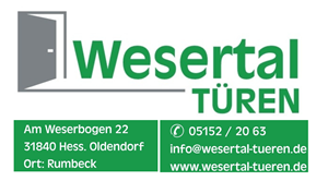 Sponsor - Wesertal Türen