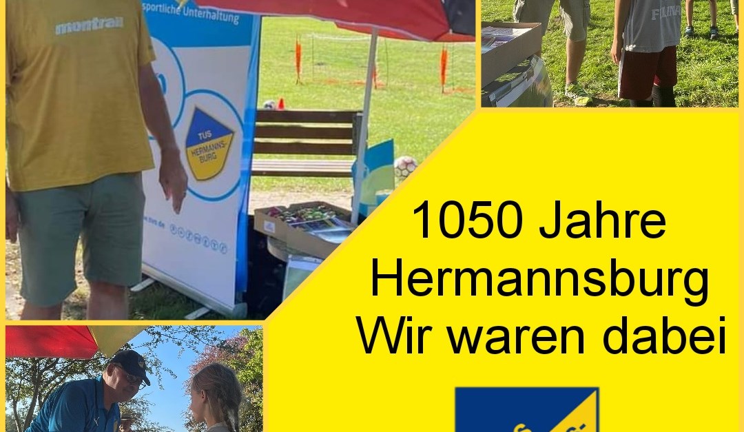 1050 Jahre Hermannsburg! Wir waren dabei!