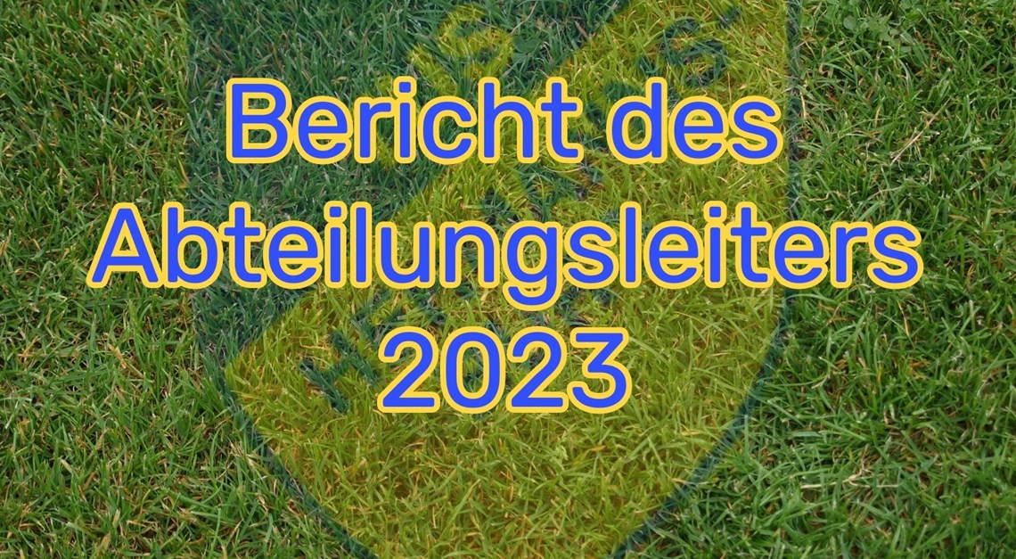 Bericht Abteilung Fussball 2023