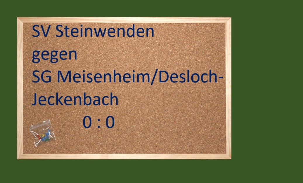 SV Steinwenden gegen SG Meisenheim/D.-J.