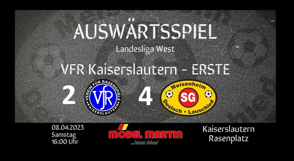 4:2-Sieg in Kaiserslautern        