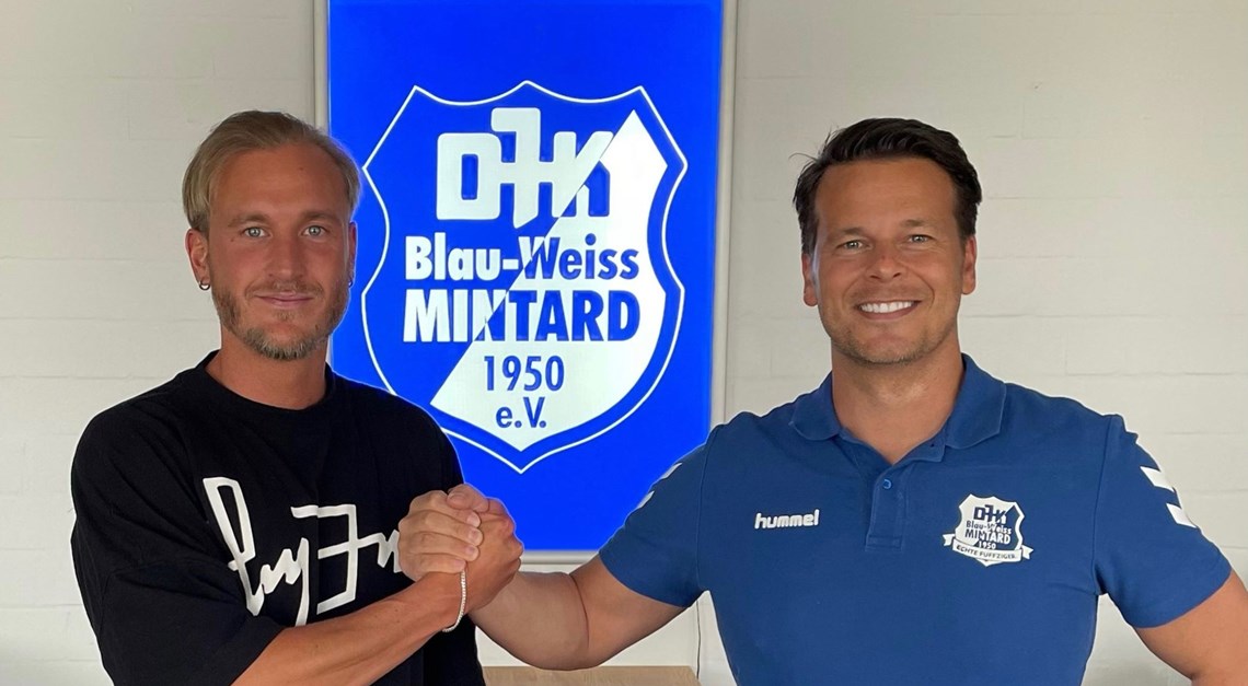 Marcel Lange verstärkt Blau-Weiß Mintard