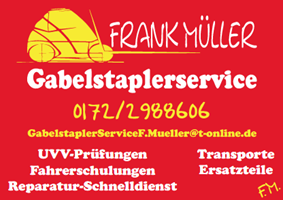 Sponsor - Frank Müller Gabelstaplerservice