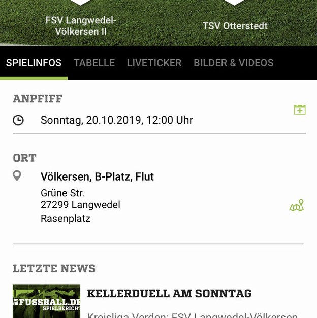 FSV Gegen TSV Otterstedt 20.10.2019 12:00