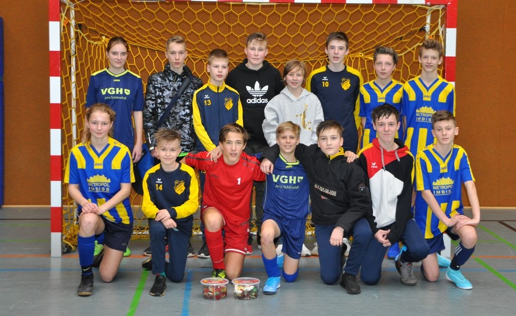 U14 - Zweiter Platz beim Turnier des JFV Rotenburg