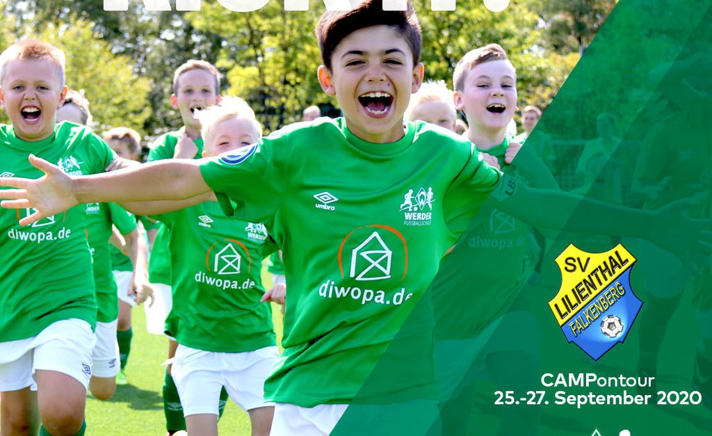 Werder Bremen Fußballcamp 2020 - VVK gestartet