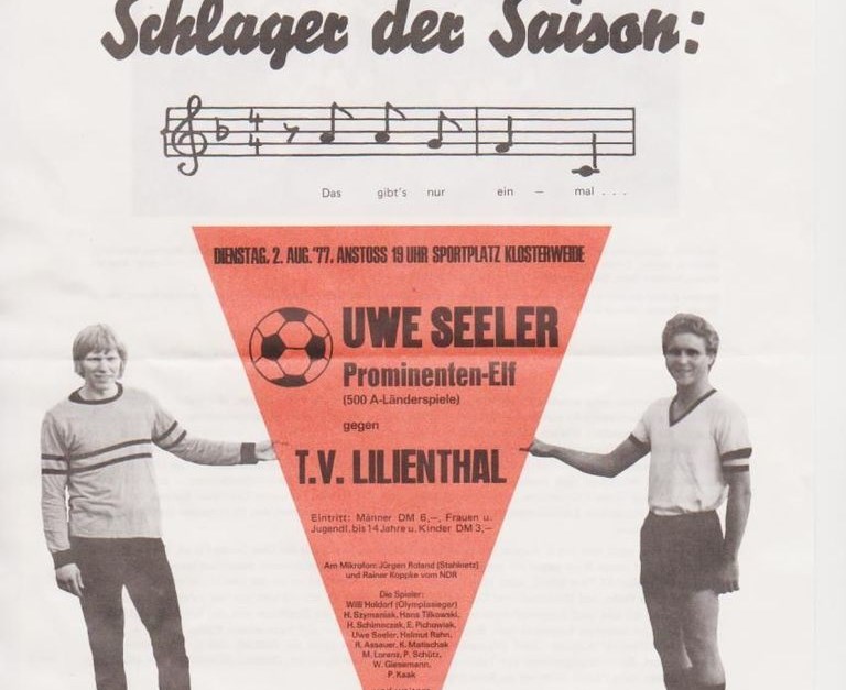 Rückblick "Als Uwe Seeler nach Lilienthal kam"