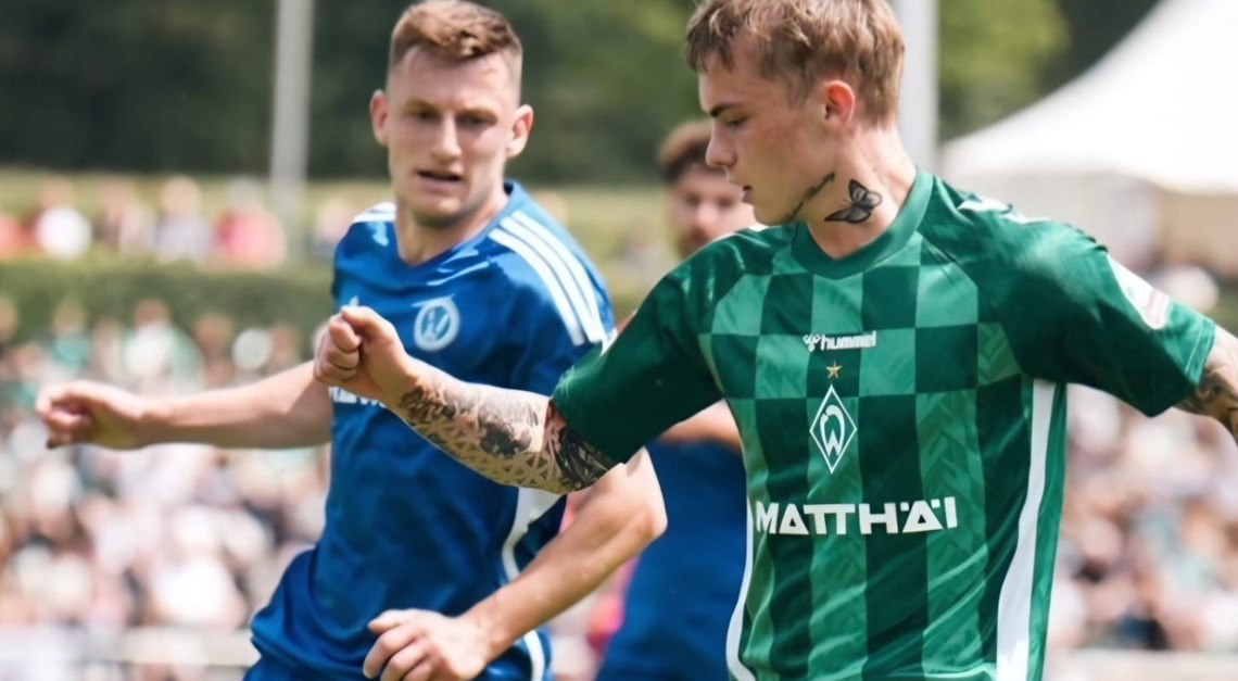 Debüt von Nils Koehle beim FC Verden 04
