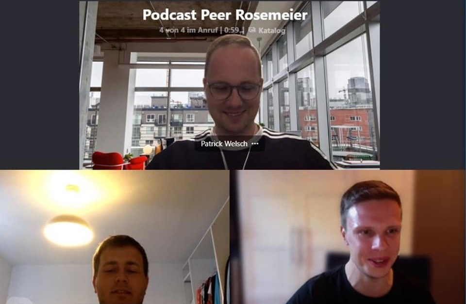 Unser Trainer Peer Rosemeier im Podcast