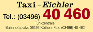 Sponsor - Taxi Eichler