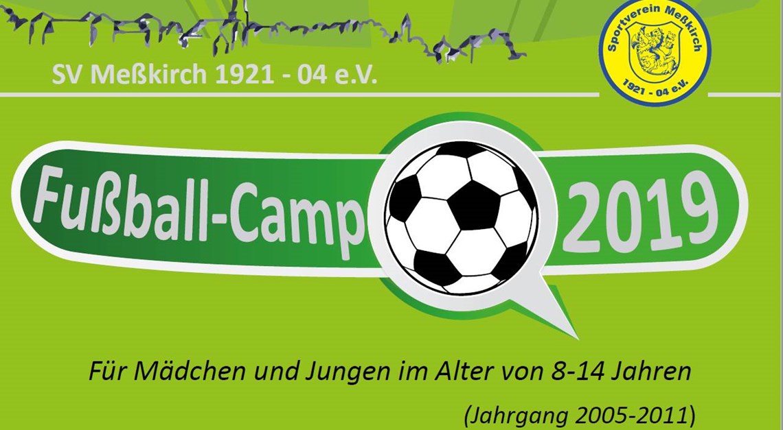 SV Meßkirch Fußball-Camp 2019 