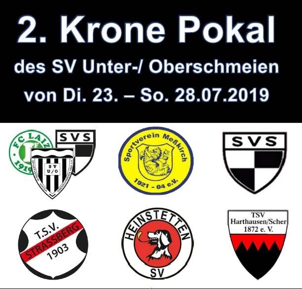 SV Meßkirch nimmt am 2. Krone Pokal 2019 teil 