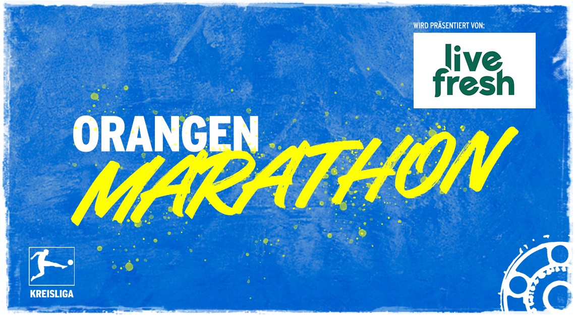 AUSVERKAUFT! LiveFresh Orangen Marathon 2021