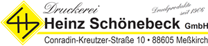 Sponsor - Druckerei Heinz Schönebeck GmbH