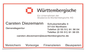 Sponsor - Württembergische Versicherung: Carsten Diezemann