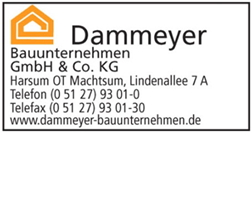 Sponsor - Dammeyer - Bauunternehmen