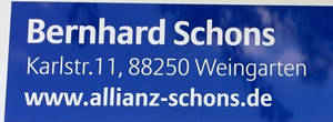 Sponsor - Allianz Schons