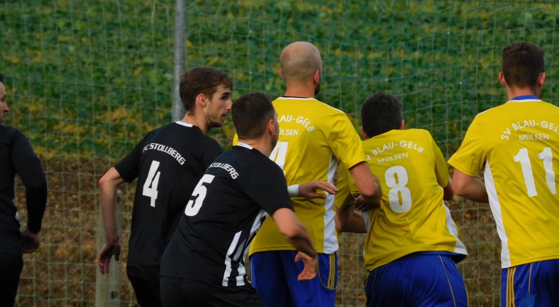 Blau-Gelb bezwingt den FC Stollberg