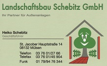 Sponsor - Landschaftsbau Schebitz GmbH