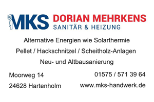 Sponsor - Dorian Mehrkens Sanitär u. Heizung