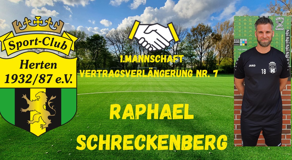 Vertragsverlängerung Nr. 7 : Raphael Schreckenberg
