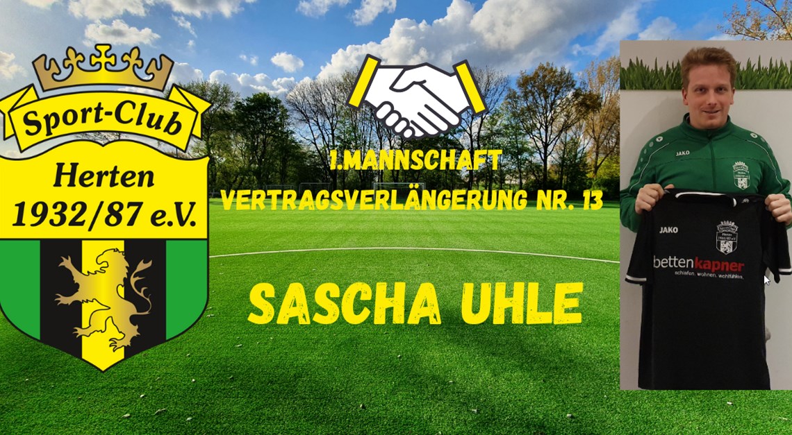 Vertragsverlängerung Nr. 13: Sascha Uhle!
