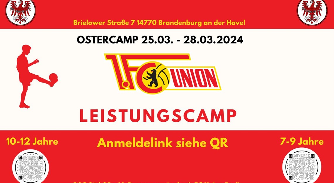 Trainingscamp mit dem 1.FC Union Berlin