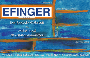 Sponsor - Efinger Maler & Stuckateurgeschäft