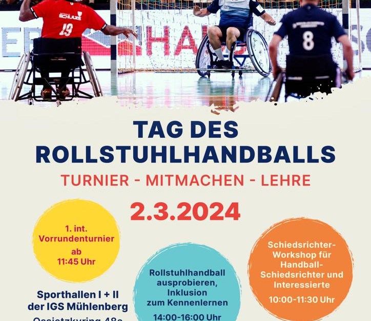 Tag des Rollstuhlhandballs 2.3.2024