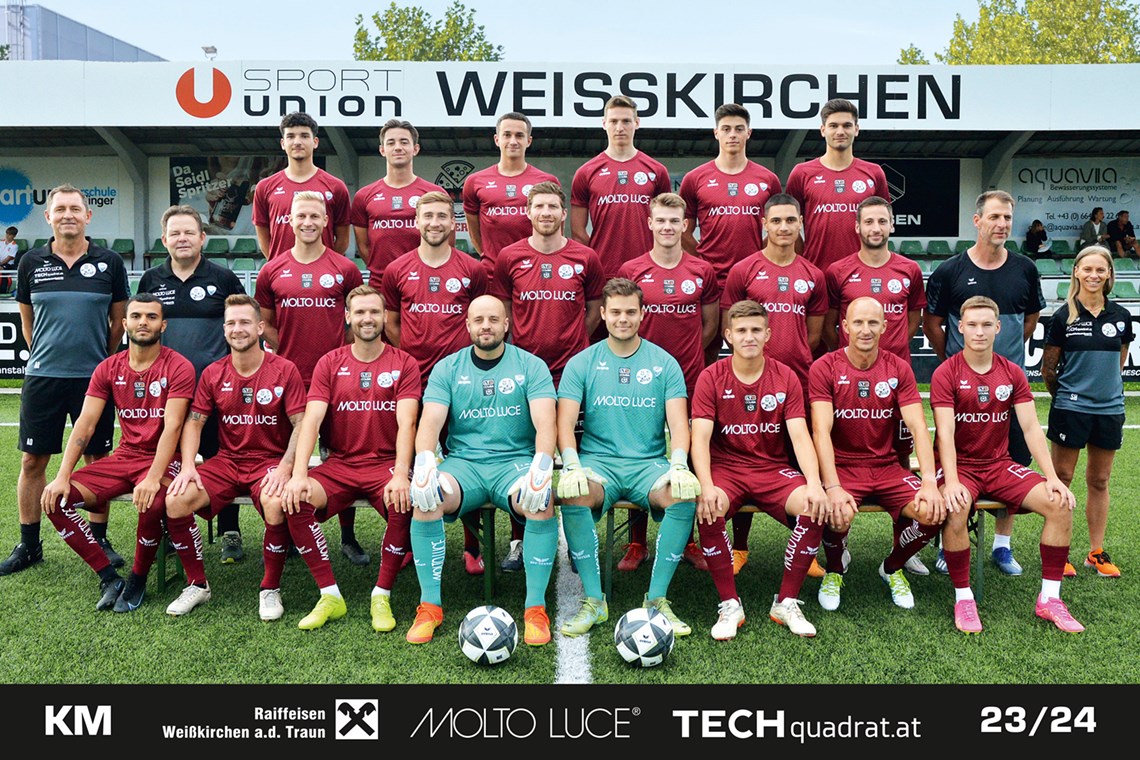 Mannschaftsfoto SPG Union Weißkirchen/Allh.