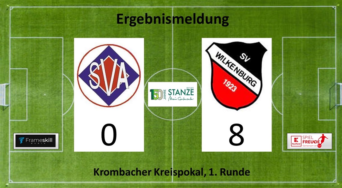 Kreispokal, 1. Runde SV Altenhagen - SV Wilkenburg