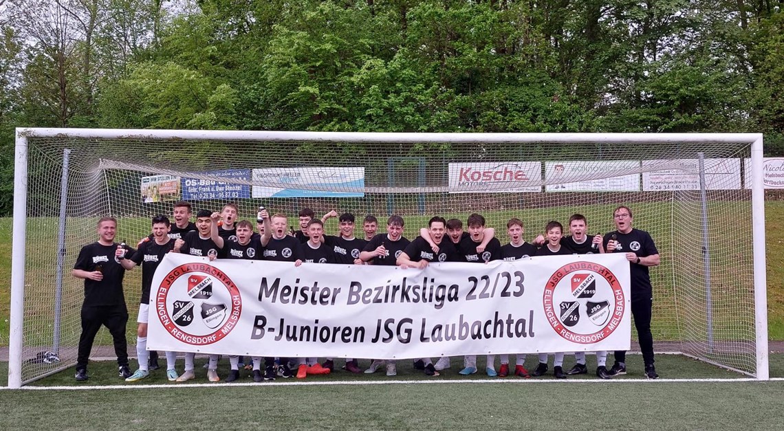 B-Jugend sichert sich Bezirksligameisterschaft
