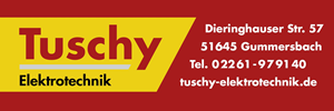 Sponsor - Tuschy Elektrotechnik
