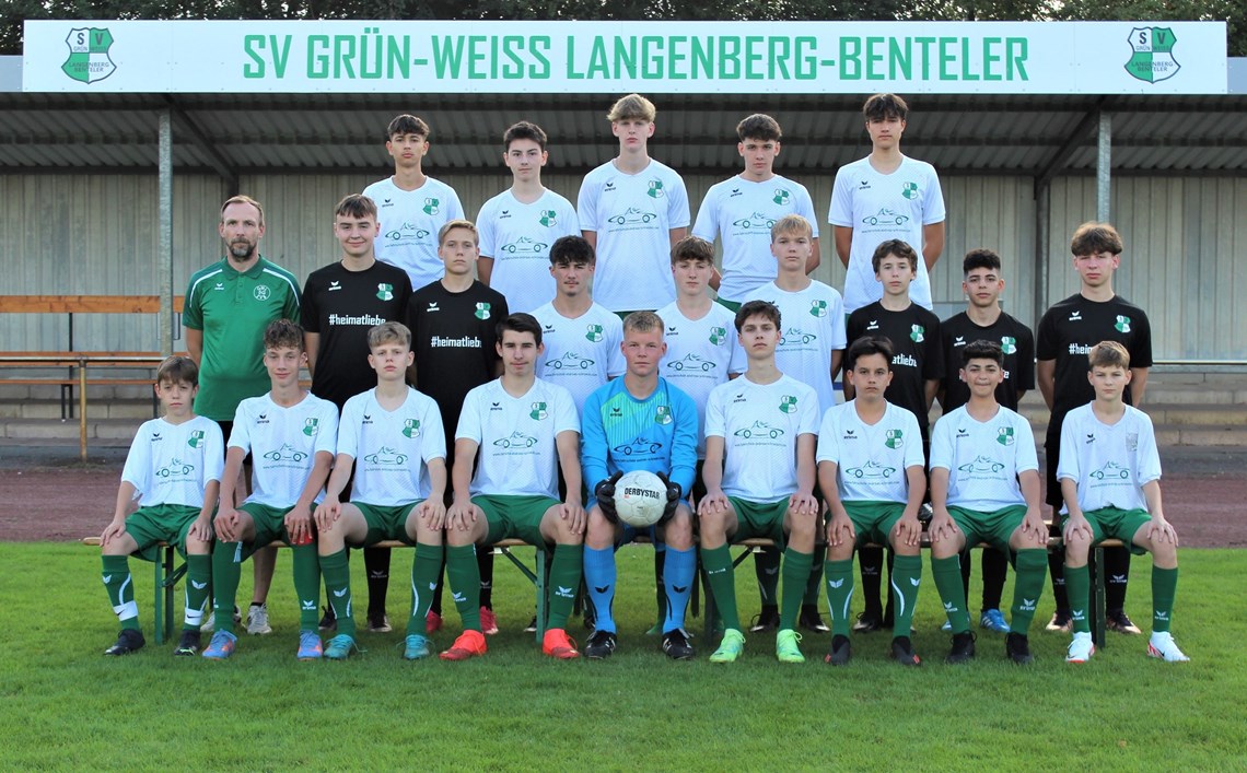 Mannschaftsfoto SV GW Langenberg-Benteler