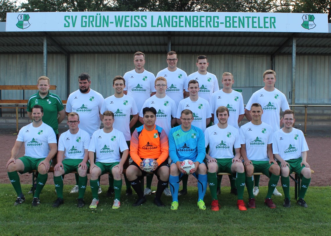Mannschaftsfoto SV GW Langenberg-Benteler 3