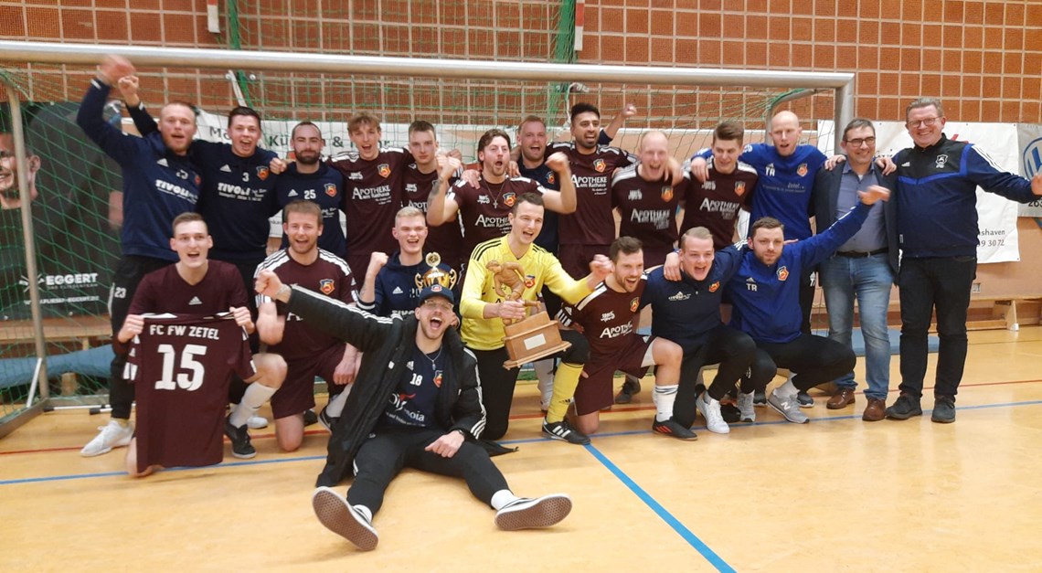 FCFW Zetel ist Frieslands Hallenkreismeister 2023