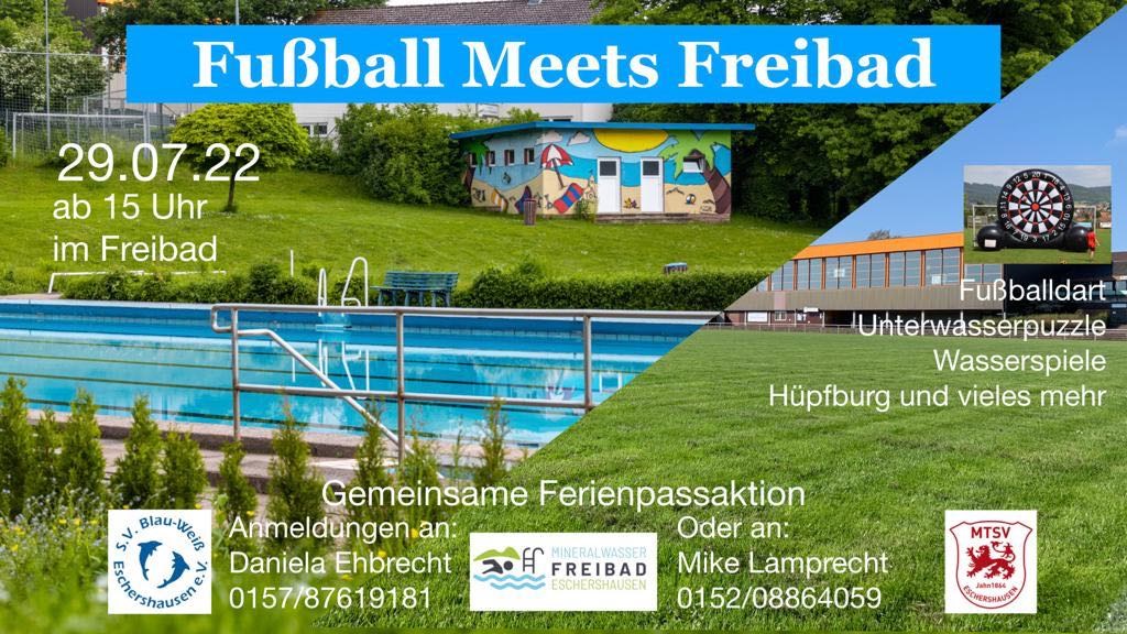 "Fußball Meets Freibad"