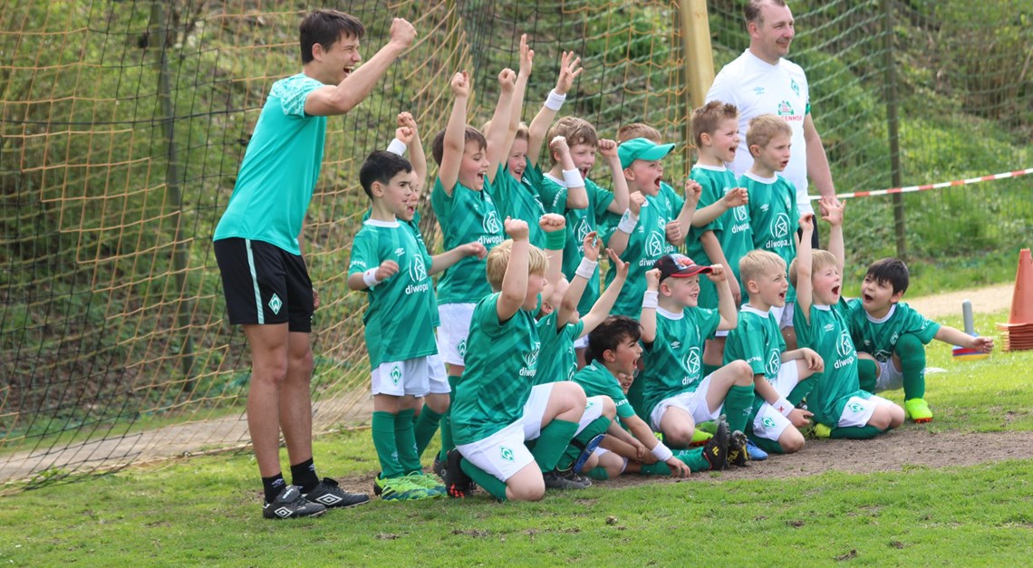Werder Fussballcamp läuft