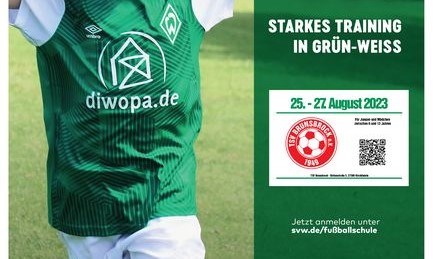 Werder Fußball CAMPontour beim TSV Brunsbrock